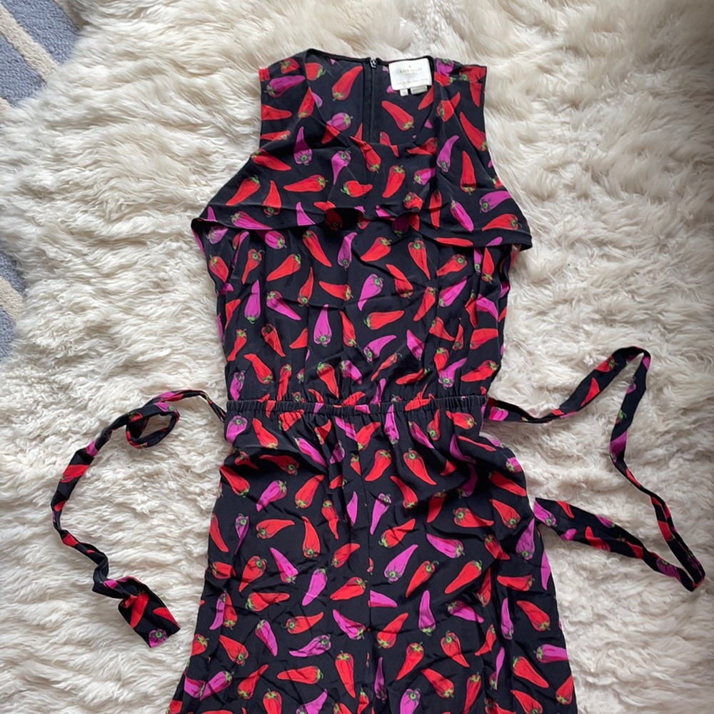 Kate ♠️ Spade Hot Chilis Jumpsuit